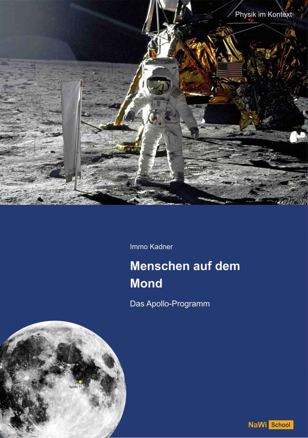 Informationsmaterial Menschen auf dem Mond